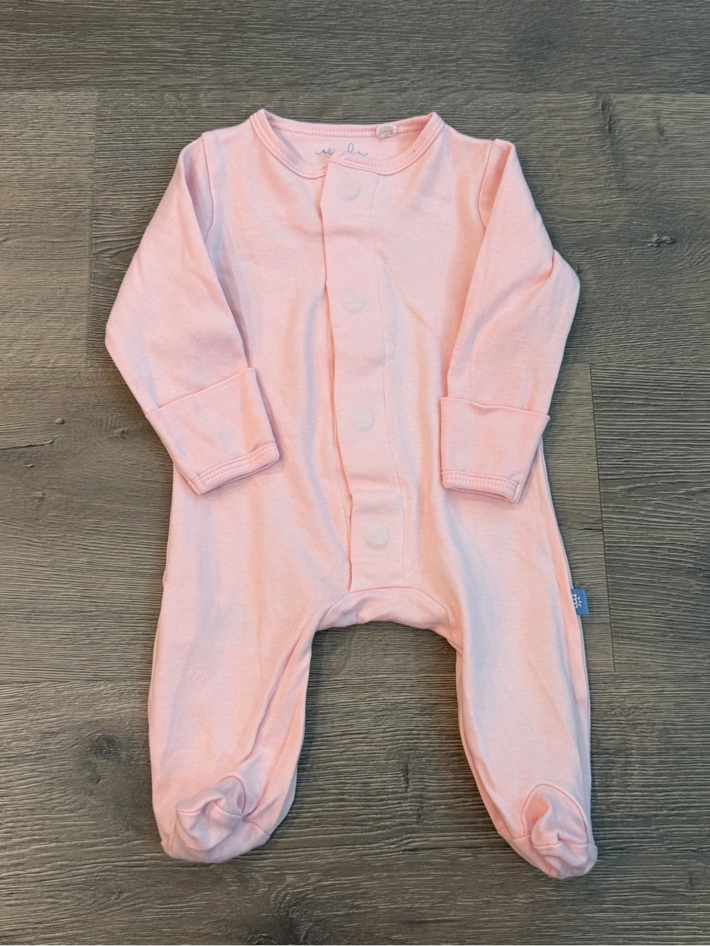 Magnetic Me infant girl onesie romper pink 0-3m